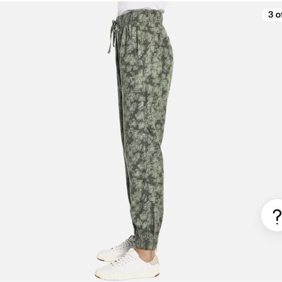 Orvis Women’s Military Green Tencel Drawstring waist Joggers size Xl New - Picture 2 of 9